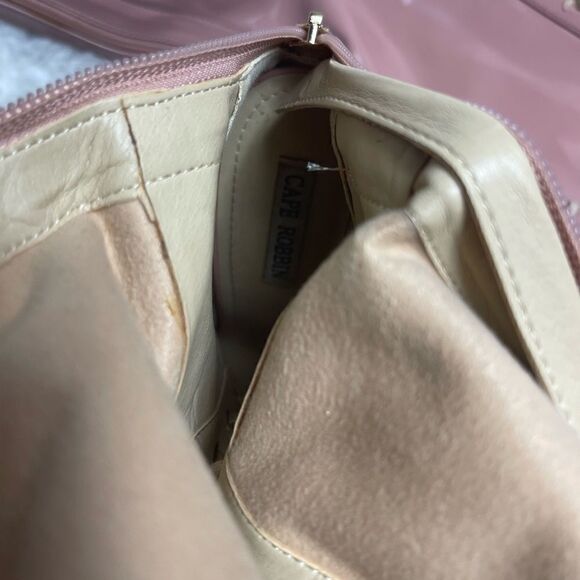 Cape Robbin light Pink Patent Synthetic Thigh High LaceUp Chunky Heel Bo… - Picture 11 of 12